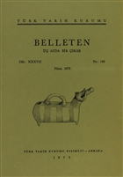 Belleten Say: 146 Cilt: 37 Trk Tarih Kurumu Yaynlar