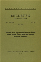 Belleten Say: 149 Cilt: 38 Trk Tarih Kurumu Yaynlar