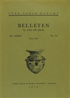 Belleten Say: 154 Cilt: 39 Trk Tarih Kurumu Yaynlar