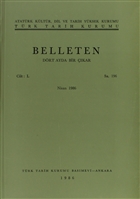 Belleten Say: 196 Cilt: 50 Trk Tarih Kurumu Yaynlar
