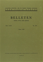 Belleten Say: 218 Cilt: 57 Trk Tarih Kurumu Yaynlar