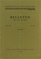 Belleten Say: 232 Cilt: 61 Trk Tarih Kurumu Yaynlar