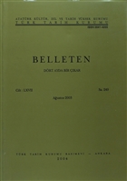 Belleten Say: 249 Cilt: 47 Trk Tarih Kurumu Yaynlar