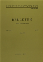 Belleten Say: 257 Cilt: 70 Trk Tarih Kurumu Yaynlar