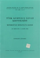 Trk Kurtulu Sava Kronolojisi Trk Tarih Kurumu Yaynlar