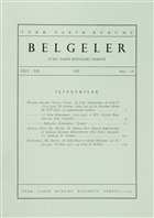 Trk Tarih Belgeleri Dergisi Say: 16 Cilt: 12  Trk Tarih Kurumu Yaynlar