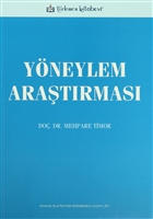 Yneylem Aratrmas Trkmen Kitabevi - Akademik Kitaplar