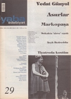 Yaba Edebiyat Dergisi Say: 29 Yaba Yaynlar