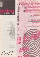 Yaba Edebiyat Dergisi Say: 30-31 Yaba Yaynlar