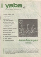 Yaba Edebiyat Dergisi Say: 62 Yaba Yaynlar