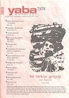 Yaba Edebiyat Dergisi Say: 73-74 Yaba Yaynlar