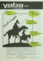 Yaba Edebiyat Dergisi Say: 82 - 83 Yaba Yaynlar