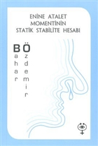 Enine Atalet Momentinin Statik Stabilite Hesab Zamann Ruhu Yaynclk ve Kitaplk