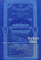 Toplum ve Bilim 31/39 Birikim Yaynlar