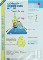 lkretim ngilizce Konu Testleri 6 / English Practice Sheets Kare Yaynlar - Okuma Kitaplar