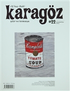 Karagz iir ve Temaa Dergisi Say: 22 Karagz Edebiyat Dergisi