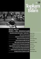 Toplum ve Bilim Say: 128 Birikim Yaynlar