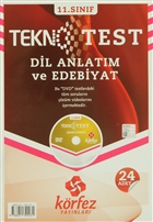 Krfez - 11.Snf Dil Anlatm Ve Edebiyat Tekno Poet Test zm (DVD`li) Krfez Yaynlar