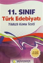 Gvender - 11 Snf Trk Edebiyat Yldzl Konu Testi Gvender Yaynlar