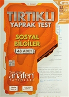 7. Snf Sosyal Bilgiler Trtkl Yaprak Test (48 Adet Test - zm DVD`li) Anafen Yaynlar