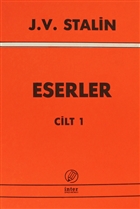 J. V. Stalin Eserler Cilt 1 nter Yaynlar