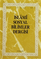 İslami Sosyal Bilimler Dergisi Cilt: 2 Sayı: 3 İnkılab Yayınları