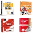 2023 KPSS Tarih 3`l Soru Bankas Seti + 1 Tarih Soru Bankas Ramazan Yetgin Mehmet Celal Pegem