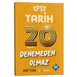 KR Akademi Yayınları 2023 KPSS Tarih Denemeden Olmaz 20 Deneme Video Çözümlü