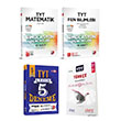 TYT Matematik Fen Bilimleri Türkçe ve TYT 5 Yayın 5 Deneme Seti 3D Yayınları Limit Yayınları Master Karma