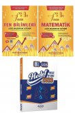 7 Den 8 E Geçenlere Hazırlık Seti Matematik-Fen Bilimleri Nartest Yayınları(1.Dönem Hediye) 3 Kitap