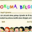 lkokul 1. Snflar in Okuma Belgesi