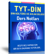 TYT Din Kltr ve Ahlak Bilgisi Ders Notlar Kitab
